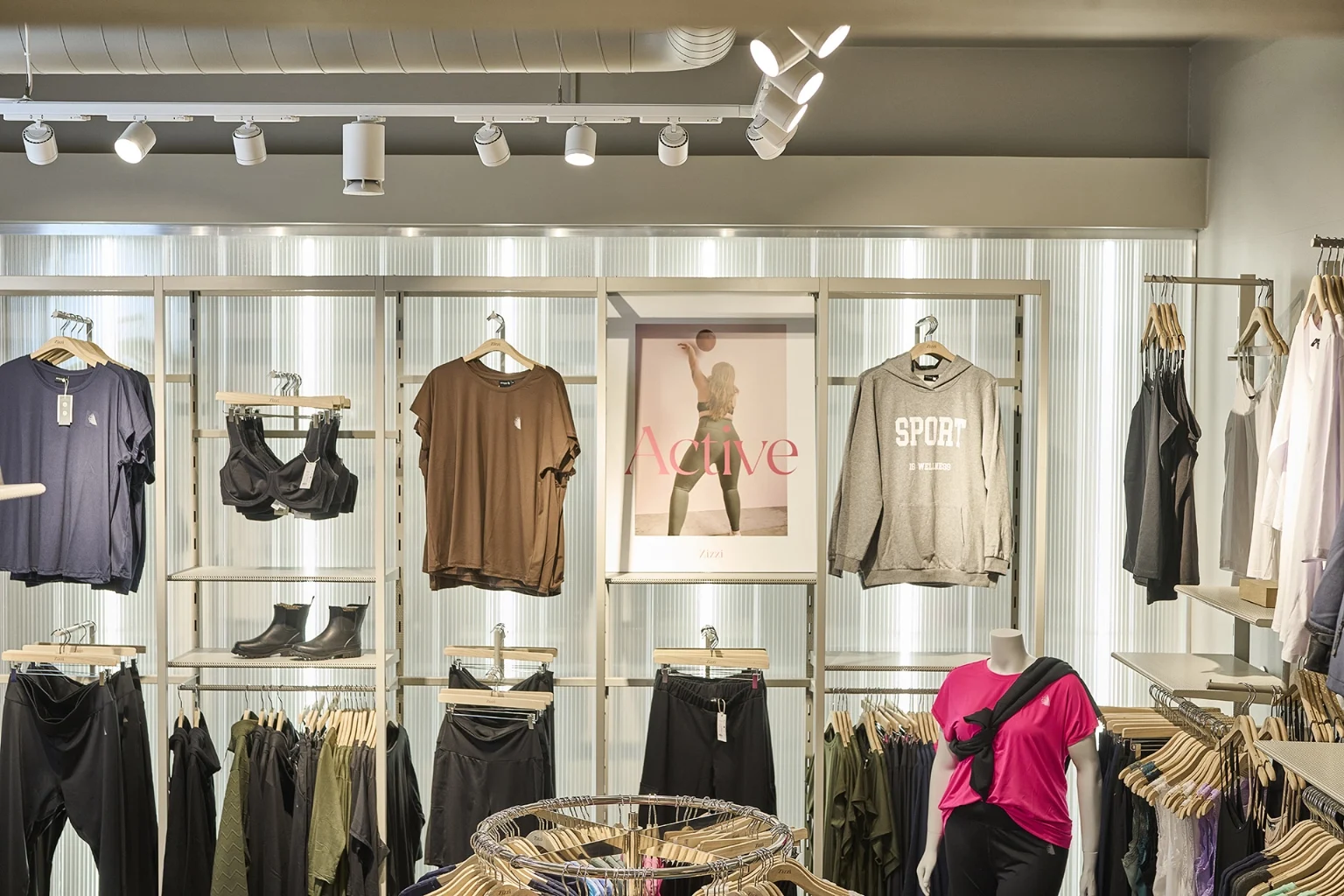Ljudanläggning i butik