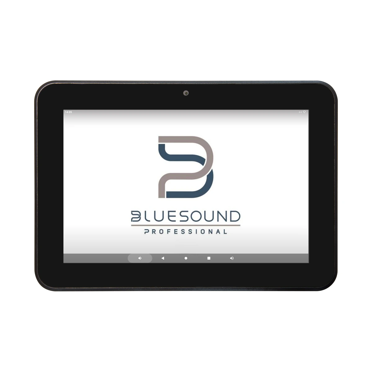 Bluesound CP300 pekskärmskontroll rakt framifrån