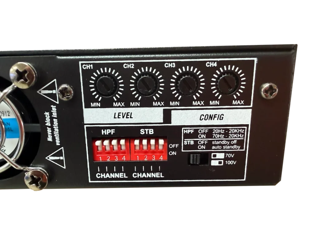 Loud of Sweden Förstärkare AMP4120