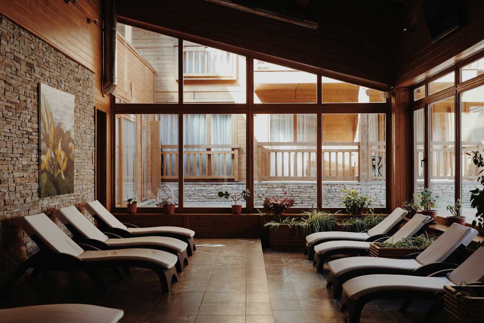 Ljudanläggning i spa och salong